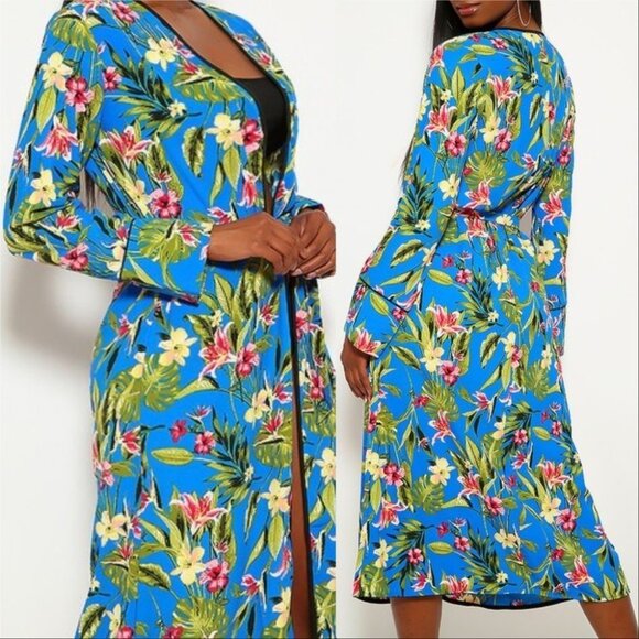 Floral Duster - ANDREA - Picture 3 of 3